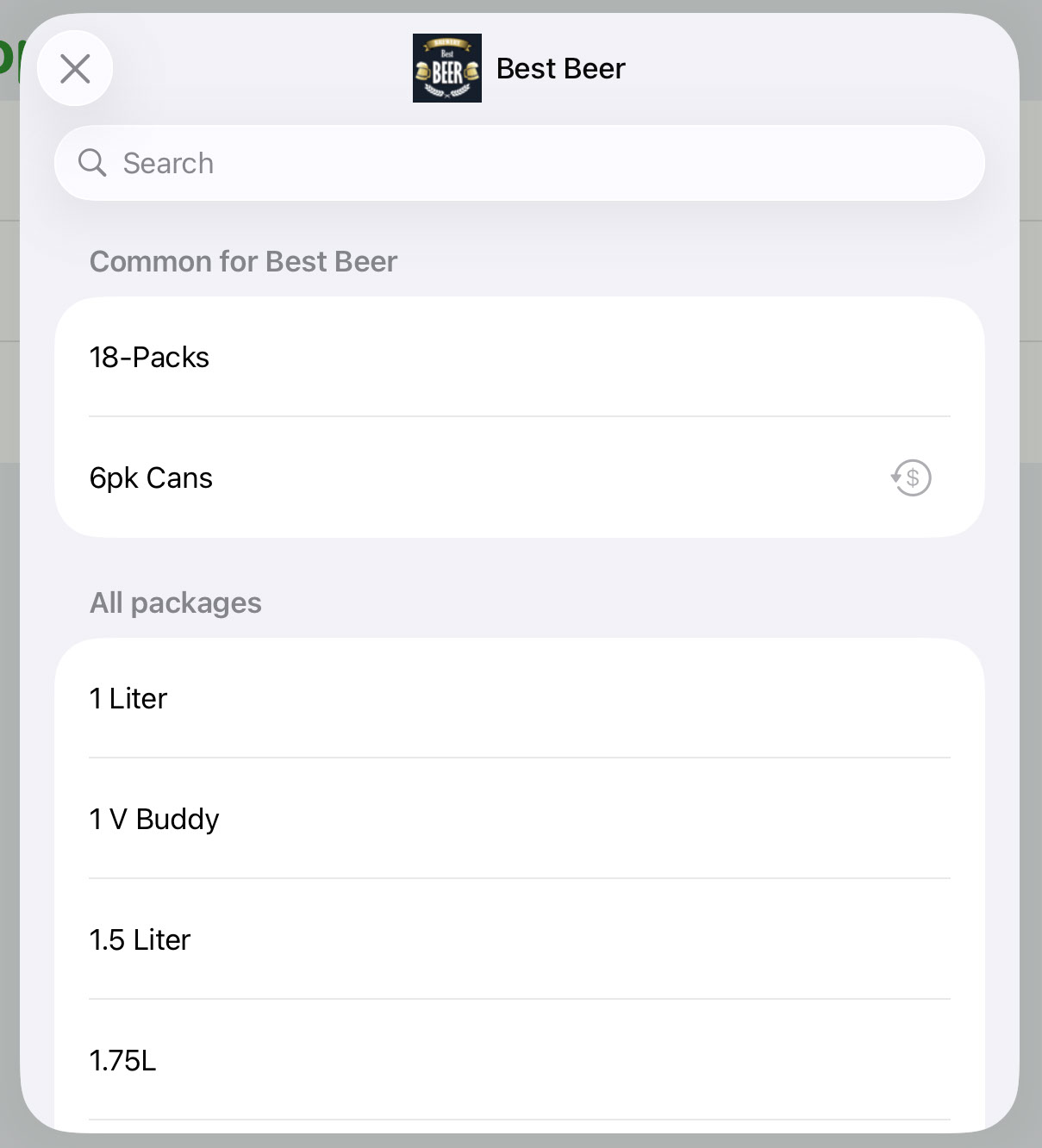 Brand pricing